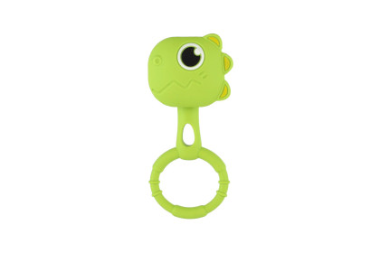 Hrkálka dino 2ks silikón 13 x 5 cm Babyted