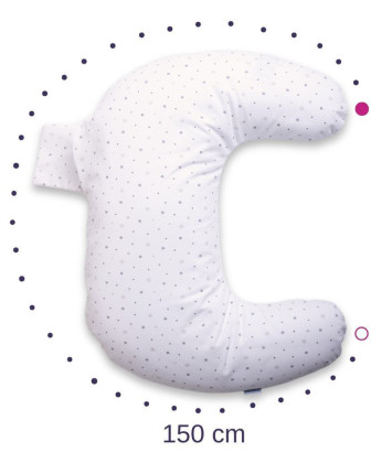 Polohovací vankúš MiniRelax jersey 150 cm Babymatex