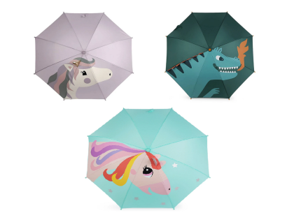 Detský dáždnik 3D