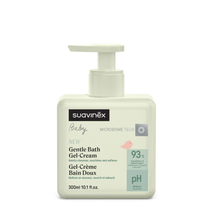 Jemný kúpeľový krémový gél 300 ml Suavinex