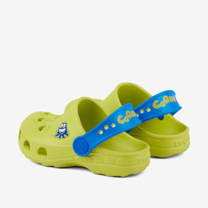Detské clogsy nazúvaky Little Frog žlté Coqui