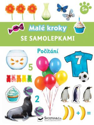 Počítanie - Malé kroky so samolepkami 5+