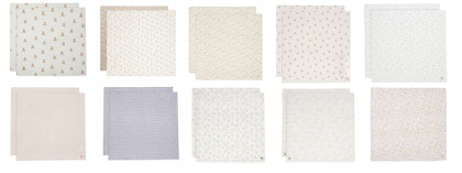 Plienky zavinovacie 2 ks 115x115 cm Jollein