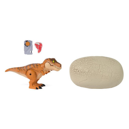 Dino interaktívne T-rex liahnuce sa z vajcia