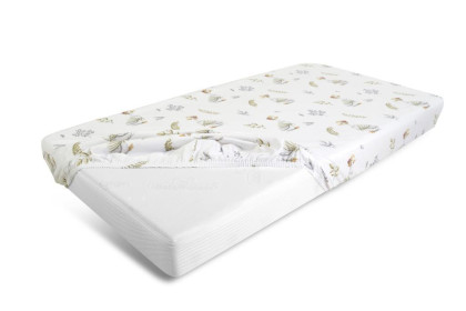 Bavlnená prestieradlo s gumou Print 60 x 120 cm Babymatex