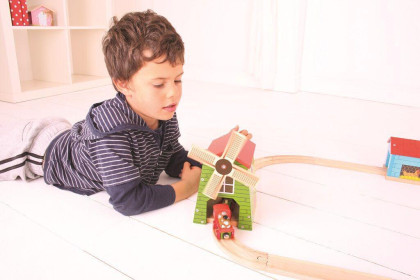 Veterný mlyn Bigjigs Rail
