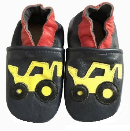 Kožené capáčky Barefoot Veľ. M (6-12 mes.) Hopi Hop