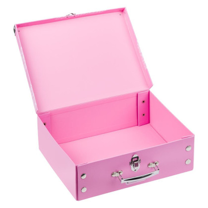 Skladací školský kufrík Hello Kitty Sweet Leopard s kovaním Baagl