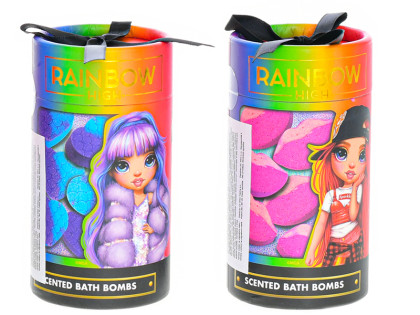Rainbow High kúpeľové voňajúce bomby 10ks