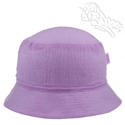 Dievčenské letné plátený klobúk jednofarebný RDX