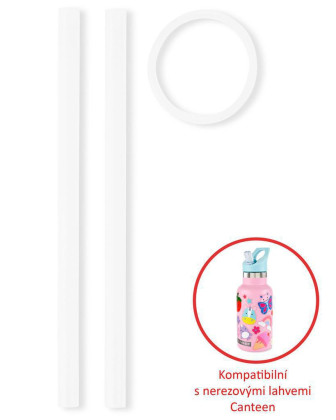 Slamky náhradné na fľašu nerezové 2 ks SKIP HOP