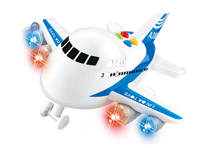 Lietadlo na zotrvačník s efektmi 22 cm