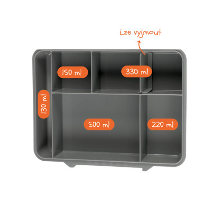 Olovrantový box 1 330 ml Zopa