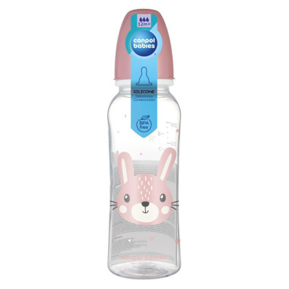 Fľaša úzkohrdlá Cute Animals 250 ml Canpol babies