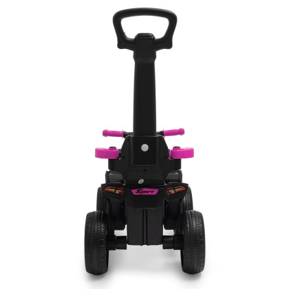 Detské odrážadlo Baby Mix Mega Prime EVA s vodiacou tyčou