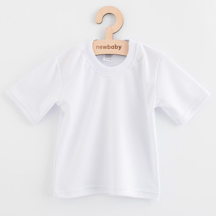 Detské bavlnené tričko s krátkym rukávom New Baby