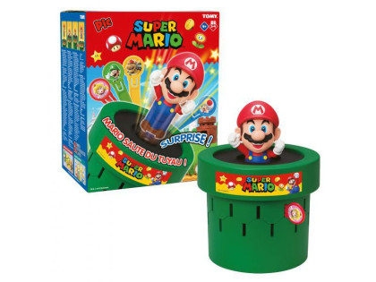 TOMY - Super Mario - Hra Vyskakovacie Mario