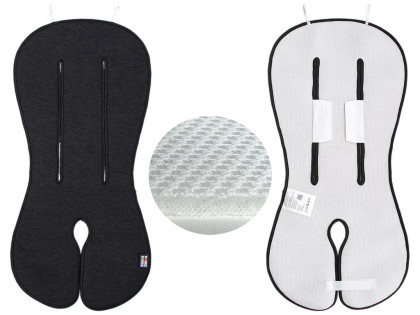 Vložka do kočíka aj autosedačky 3D merino Kaarsgaren