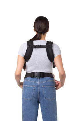 Ergonomické nosítko MoMi Collet čierne