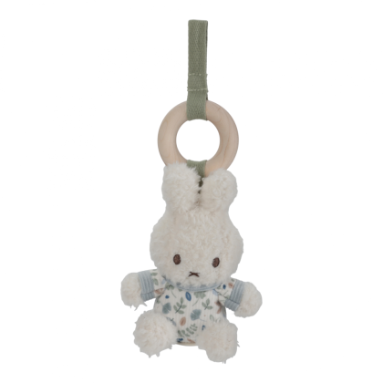 Hracia deka s hrazdou zajačik Miffy Lucky Leaves Little Dutch