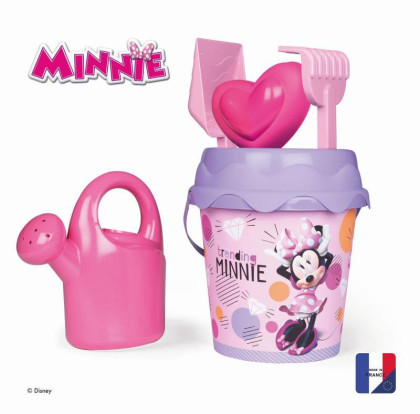Vedierko Minnie s kanvičkou a prísl., stredná