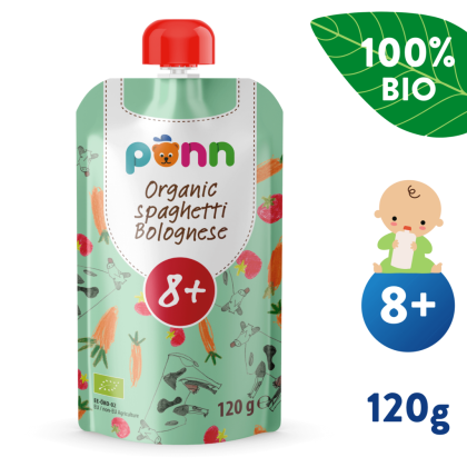 Kapsička Salvest Ponn BIO Bolonské špagety (120 g) 8m+