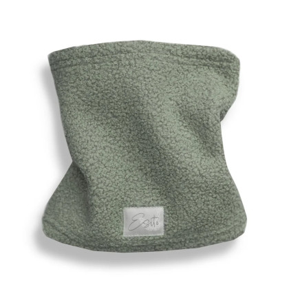 Zimný nákrčník Teddy fleece double Olive Esito