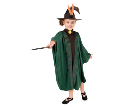 Kostým Kúzelník/Kúzelníčka zelený