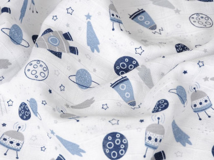 Mušelínové plienky Print 3 ks 70 x 80 cm BabyMatex