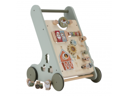 Chodítko s aktivitami drevené Farma Little Dutch