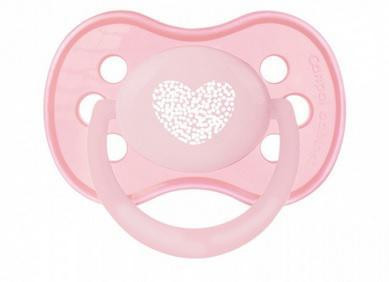 Cumlík 6-18m silikónové symetrické Pastels Canpol