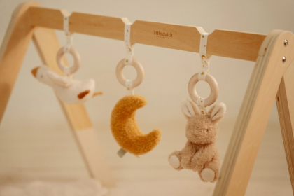 Drevená hrazdička Newborn Naturals Little Dutch