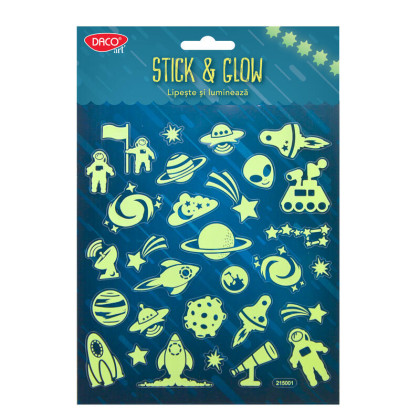Svietiace samolepky