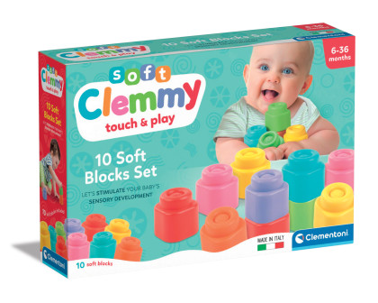 Mäkké kocky 10 ks Clemmy