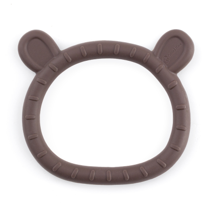 Hryzátko silikónové Teddy Bitter Cocoa Petite & Mars