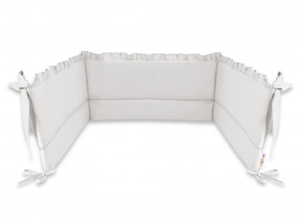 Mantinel s volánikom do postieľky 120 x 60 cm, BABY NELLYS 180 cm Royal
