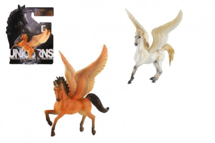 Jednorožec s krídlami plast 10-11cm