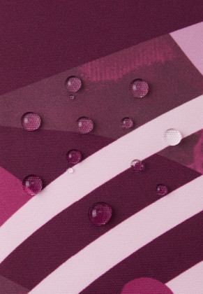 Detský zimný overal s membránou Reima Puhuri - Cool Burgundy