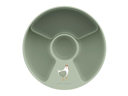Detský tanier delený Little Dutch Farma