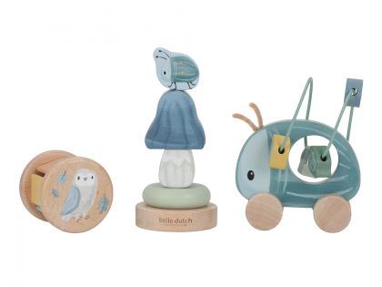 Darčekový set drevený Forest Friends Little Dutch