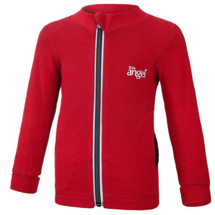 Mikina Reflex šmyk rozopínací Outlast® - scarlet