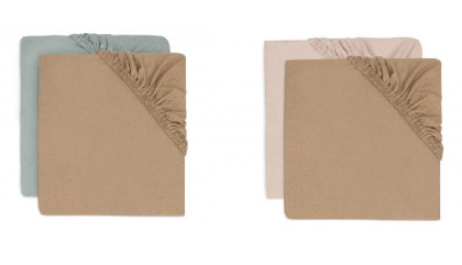 Prestieradlo napínacie 120 x 60 cm 2 ks Jollein