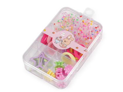 Mini gumičky štipce a pukačky do vlasov