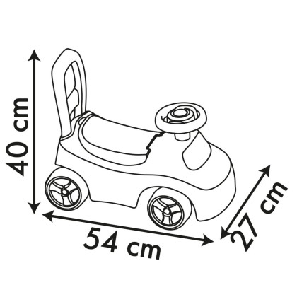Odrážadlo Auto Minnie