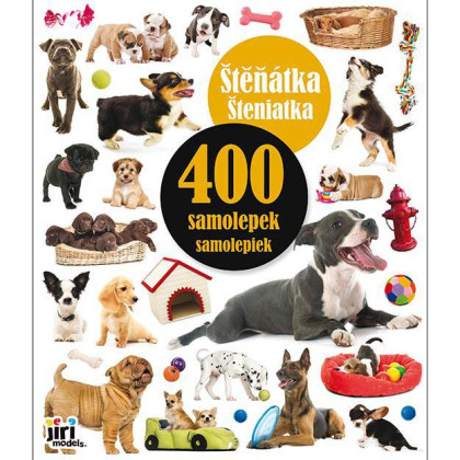 400 samolepiek Šteniatka