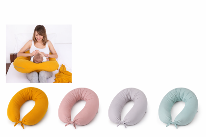 Vankúš na dojčenie mušelínový Moon 260 cm BabyMatex