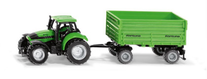 Traktor DEUTZ-FAHR s prívesom Fortuna Siku Blister