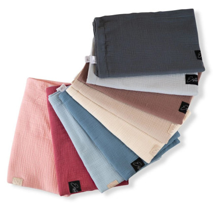 Mušelínová deka dvojitá 75 x 100 cm Esito