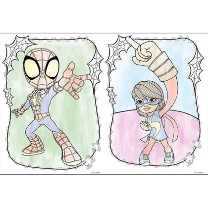 Maľuj vodou A5 Spidey