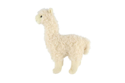 Lama Alpaka plyšová 30cm biela 0m+